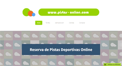 Desktop Screenshot of pistas-online.com